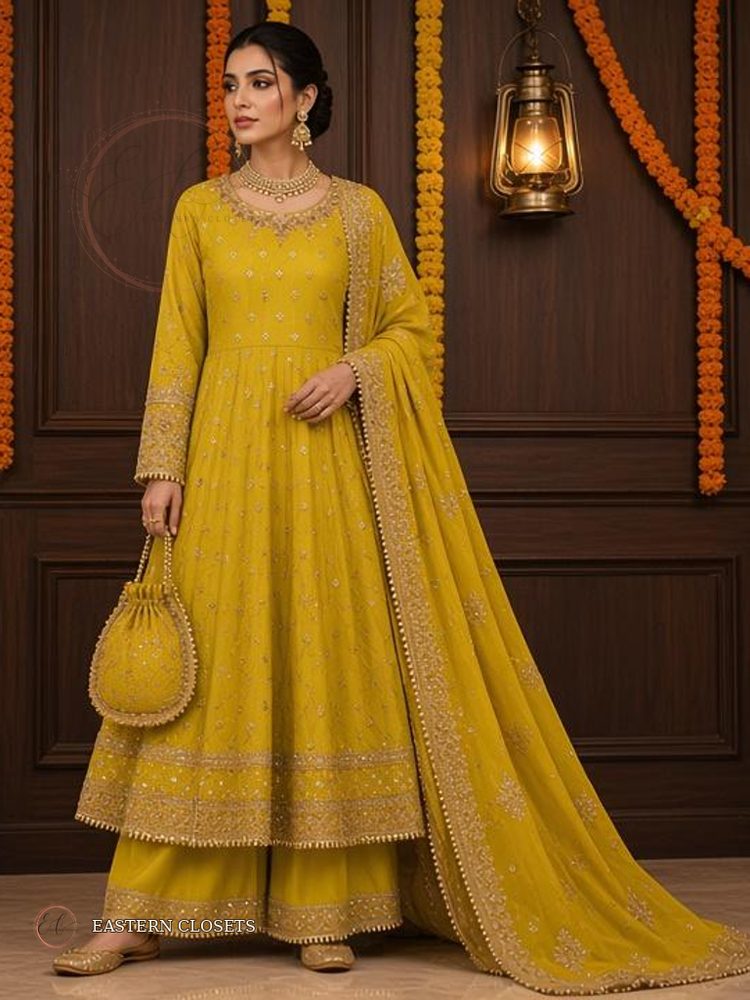 Haldi Rang – Formals | Anarkali