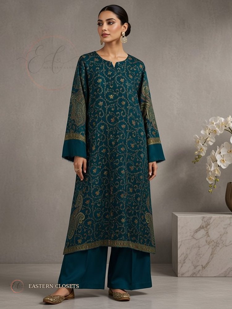Firozi Jamawar – Jamawar | Kurta