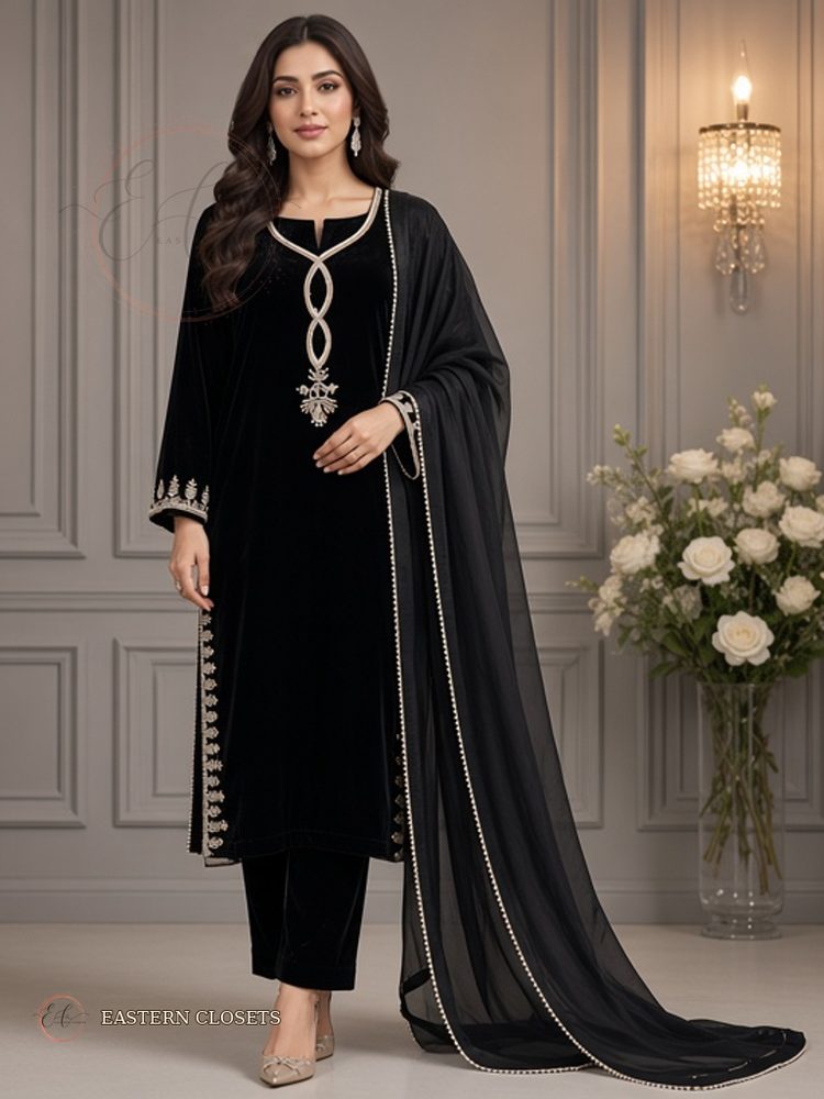 Siyah Makhmal – Velvet Suit