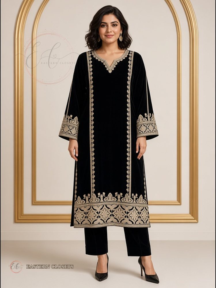Siyah Tilla – Velvet Suit