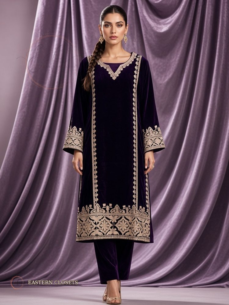 Jamuni Makhmal – Velvet Suit