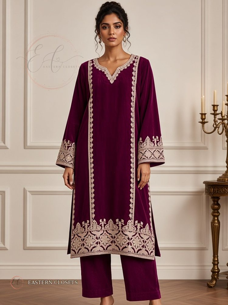Aalu Bukhara – Velvet Suit